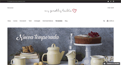 Desktop Screenshot of myprettytable.com