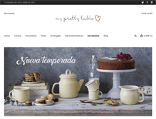 Tablet Screenshot of myprettytable.com